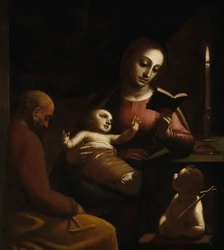 Holy Family with St John the Baptist